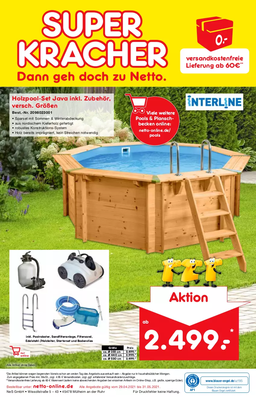 Aktueller Prospekt Netto Marken-Discount - Online-Magazin Mai - von 01.05 bis 31.05.2021 - strona 48