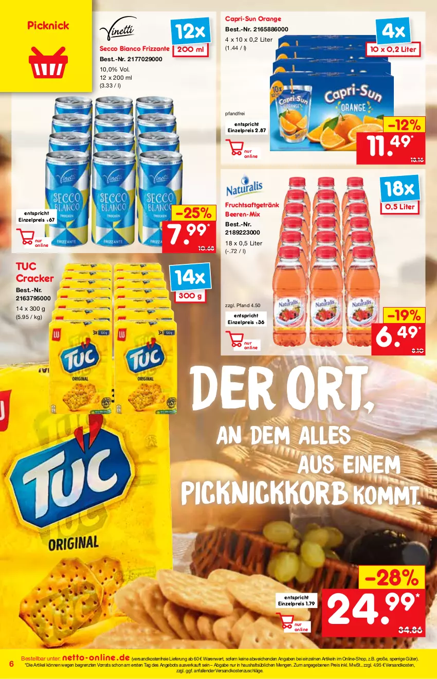 Aktueller Prospekt Netto Marken-Discount - Online-Magazin Mai - von 01.05 bis 31.05.2021 - strona 6