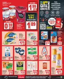 Gazetka promocyjna Edeka - Angebote der Woche - Gazetka - ważna od 04.02 do 04.02.2023 - strona 11 - produkty: aufschnitt, aus dem kühlregal, bavaria blu, Becher, bergader, beutel, braten, creme, deka, drink, flasche, Frische Pasta, frischkäse, frischkäsezubereitung, gin, giovanni rana, gutschein, hafer, Haferdrink, Heu, honig, Innocent, joghur, joghurt, Käse, Körniger Frischkäse, kühlregal, maultaschen, milch, ndk, obst, pasta, petrella, pudding, Rana, regal, rel, Ria, säfte, sahne, Sahnejoghurt, schinken, smoothie, snack, Spezi, steinhaus, Tasche, taschen, tee, Ti