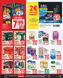 Gazetka promocyjna Edeka - Angebote der Woche - Gazetka - ważna od 04.02 do 04.02.2023 - strona 15 - produkty: Alwa, Always, arla, aust, bebivita, bier, bitburger, burger, cola, duschgel, eis, ente, Entenbrust, erde, Finish, flasche, frucht, geschirr, haarspray, henkel, hühner, kraft, limo, limonade, mundspülung, Odol, olive, palmolive, pet-flasche, pils, radler, reis, rel, sofortrabatt, Spaten, spülmaschinen, spülung, Sternburg, Tena Lady, Ti, tyskie, veltins, vita, Vita C, waschmittel, Wella, wellaflex, ZTE