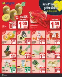 Gazetka promocyjna Edeka - Angebote der Woche - Gazetka - ważna od 04.02 do 04.02.2023 - strona 2 - produkty: ananas, avocado, beutel, bio, Blutorange, deka, edeka bio, eis, elle, früchte, kartoffel, kartoffeln, Lauchzwiebel, lauchzwiebeln, mac, mango, orange, orangen, radieschen, Schal, Schale, tafeläpfel, Ti, zwiebel, zwiebeln