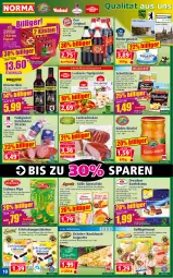 Gazetka promocyjna Norma - Norma - Gazetka - ważna od 30.09 do 30.09.2024 - strona 10 - produkty: baguette, braten, burger, chili, cola, dell, eis, erdnuss, flasche, fleisch, Fleischtopf, frucht, Geflügel, gelee, gin, gulasch, HP, jagdwurst, Käse, kirsch, knoblauch, Knoblauchbaguette, kräuter, kräuterlikör, Kreide, kuchen, kühlregal, Kürbis, lachs, lachsschinken, Lebkuchen, likör, lorenz, lyoner, mortadella, nuss, orange, orangen, paprika, regal, reis, rind, rinder, rindergulasch, ring, sauce, schinken, schnittkäse, Speck, Spezi, Stier, Ti, Tiere, topf, urtyp, würfel, wurst, Yo, zitrone, zitronen