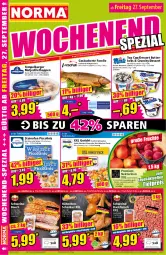 Gazetka promocyjna Norma - Norma - Gazetka - ważna od 30.09 do 30.09.2024 - strona 16 - produkty: aqua, Bau, Becher, braten, burger, butter, butterkeks, dessert, eis, elle, filet, fleisch, forelle, früchte, hackfleisch, hähnchenschenkel, henkel, Käse, keks, lebensmittel, matjes, Matjesfilet, natur, Nektar, nektarinen, nudel, Ofen, pfanne, piccolinis, Rauch, regal, reis, rel, salami, Schal, Schale, schenkel, schwein, schweine, Schweinebauch, Schweinehackfleisch, spinat, steinofen, Ti, tiefpreis, tisch, torte, tortellini, wasser, wein, weine