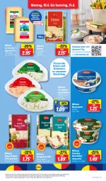 Gazetka promocyjna Lidl - Aktionsprospekt - Gazetka - ważna od 15.06 do 15.06.2024 - strona 15 - produkty: aktionspreis, angebot, appenzeller, Bona, brot, brötchen, coupon, dip, edamer, eier, eis, elle, frischkäse, gorgonzola, grana, grana padano, Käse, mascarpone, Milbona, mozzarella, padano, Rana, reis, rel, rezept, rezepte, Spezi, Ti, wein, weine, ZTE