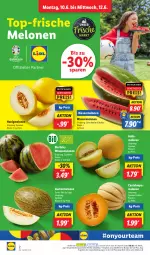 Gazetka promocyjna Lidl - Aktionsprospekt - Gazetka - ważna od 15.06 do 15.06.2024 - strona 2 - produkty: angebot, bio, coupon, eis, honig, honigmelone, honigmelonen, melone, melonen, ndk, reis, Schal, Schale, Ti, wasser, wassermelone, wassermelonen, zucker