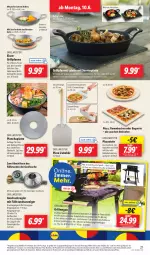 Gazetka promocyjna Lidl - Aktionsprospekt - Gazetka - ważna od 15.06 do 15.06.2024 - strona 25 - produkty: angebot, backofen, baguette, buch, coupon, edelstahl, eis, Elektro, feuerschale, flammkuchen, flasche, gasflaschen, gasgrill, grill, grillfläche, Grillpfanne, grillrost, Holz, ideal zum grillen, Kocher, Kohlegrill, kuchen, lack, lamm, latte, LG, Meister, Ofen, Persona, pfanne, pizza, reis, Ria, Schal, Schale, steinofen, Ti, Windschutz, ZTE