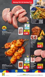 Gazetka promocyjna Lidl - Aktionsprospekt - Gazetka - ważna od 15.06 do 15.06.2024 - strona 4 - produkty: eis, gewürz, grill, mais, medaillons, Meister, ndk, Odol, preisvorteil, pute, reis, Salsa, Schal, Schale, schwein, steak, steaks, Ti, wein