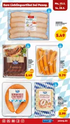 Gazetka promocyjna Penny - Prospekte - Gazetka - ważna od 28.05 do 28.05.2022 - strona 19 - produkty: Berger, mac, nürnberger, Weißwurst, wiener, wurst