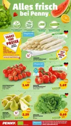 Gazetka promocyjna Penny - Prospekte - Gazetka - ważna od 28.05 do 28.05.2022 - strona 2 - produkty: Birnen, eis, fenster, reis, rispentomaten, Schal, Schale, spargel, Ti, tiefpreis, tisch, tomate, tomaten, uhr