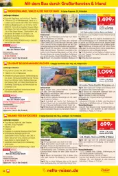 Gazetka promocyjna Netto Marken-Discount - Reise-Angebote September - Gazetka - ważna od 30.09 do 30.09.2023 - strona 16 - produkty: Bad, bett, brita, buch, decke, deo, eis, elle, erde, fisch, fische, Fischer, Garten, harman, Heu, Kilkenny, lack, LG, Mode, pool, rama, reis, reiseveranstalter, reiseverlauf, ring, rum, rwe, Ti, trendtours touristik gmbh, uhr, ZTE