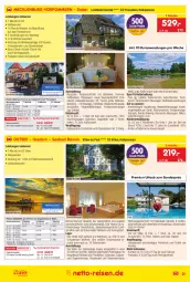 Gazetka promocyjna Netto Marken-Discount - Reise-Angebote September - Gazetka - ważna od 30.09 do 30.09.2023 - strona 21 - produkty: Abtei, anreisetermine, aqua, asti, axe, Bad, Bademantel, bett, Betten, buch, Cognac, dusche, eis, Elan, elle, ente, flasche, Garten, hering, Herings, Kaiser, Kinder, Kinderspiel, kosmetik, Kosmetikspiegel, Kreide, küche, Küchen, kühlschrank, kurtaxe, Liege, Mantel, mikrowelle, möbel, Parka, pool, reis, reiseveranstalter, rezept, ring, rum, Schrank, spiegel, Sport, telefon, Ti, tisch, uhr, wasser, zimmerbeispiel