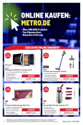 Gazetka promocyjna Metro - Online: Wochen-Angebote - Gazetka - ważna od 28.09 do 28.09.2025 - strona 1 - produkty: angebot, angebote, Dyson, edelstahl, eis, Elektro, elle, erde, grill, kraft, LG, Metro, mikrowelle, ndk, Rauch, Reinigung, reis, Ria, rwe, sahne, Sharp, spülmaschinen, staubsauger, Ti, touchscreen