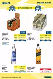 Gazetka promocyjna Metro - Wochen-Angebote Händler - Gazetka - ważna od 17.01 do 17.01.2026 - strona 7 - produkty: angebot, black label, desperados, eis, flasche, Germ, getränk, getränke, heineken, jägermeister, johnnie walker, korn, kräuter, kräuterlikör, krombache, krombacher, lack, likör, Meister, Palette, pils, pilsner, pilsner urquell, reis, Ti, tiefpreis, wodka