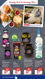 Gazetka promocyjna AldiSud - ALDI Aktuell - Gazetka - ważna od 30.04 do 30.04.2022 - strona 7 - produkty: aioli, aldi, burger, eis, flasche, grill, grillsauce, gurke, gurken, hamburger, ingwer, jalapeño, reis, sauce, sesam, soja, wein, Weißwein