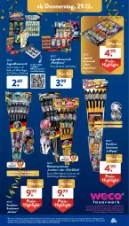 Gazetka promocyjna AldiSud - IN ZWEI WOCHEN - Gazetka - ważna od 31.12 do 31.12.2022 - strona 33 - produkty: alle artikel ohne dekoration, dekoration, eis, elle, erbsen, gin, Jugendfeuerwerk, kerze, Knallerbsen, LG, Raketen, Raketensortiment, reis, ring, rwe, Ti, tisch, ZTE
