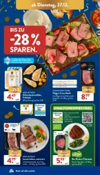 Gazetka promocyjna AldiSud - IN ZWEI WOCHEN - Gazetka - ważna od 31.12 do 31.12.2022 - strona 4 - produkty: aldi, aust, bier, bio, brustfilet, eis, ente, filet, filets, fleisch, gsw, hähnchenbrust, hähnchenbrustfilet, kräuter, lamm, Lammrücken, marinade, reis, rind, rinder, Schal, Schale, steak, Ti