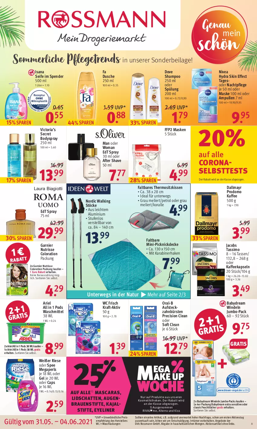 Aktueller Prospekt Rossmann - Prospekte - von 31.05 bis 04.06.2021 - strona 1