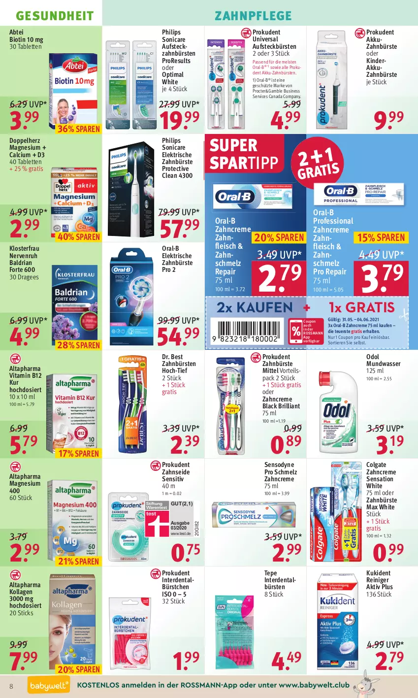 Aktueller Prospekt Rossmann - Prospekte - von 31.05 bis 04.06.2021 - strona 12