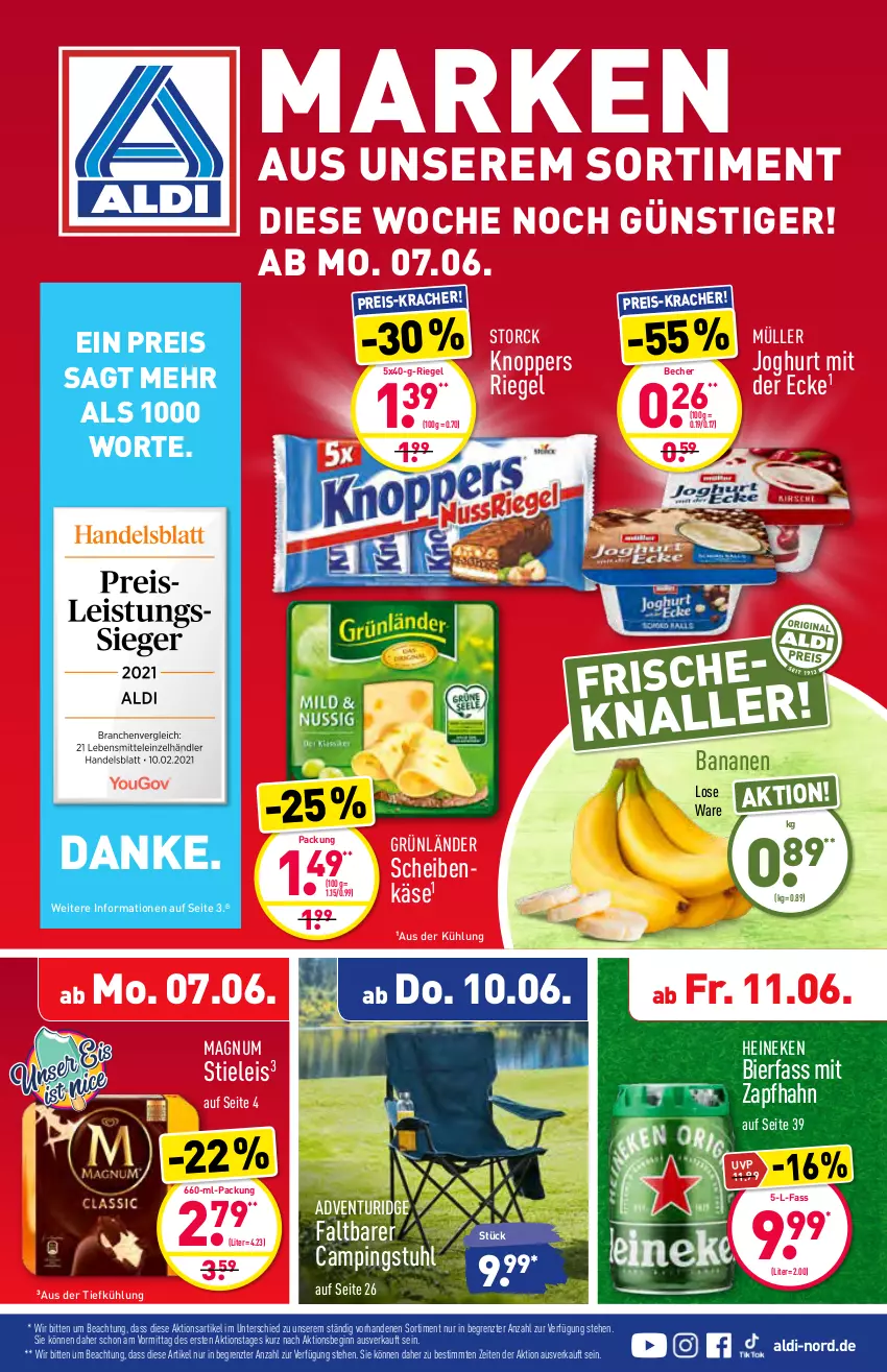 Aktueller Prospekt Aldi Nord - Aldi-Aktuell - von 07.06 bis 12.06.2021 - strona 1