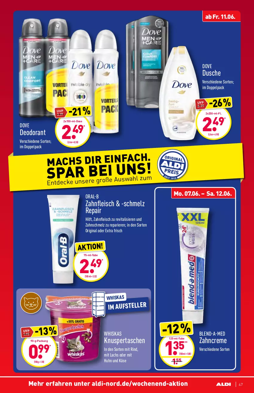 Aktueller Prospekt Aldi Nord - Aldi-Aktuell - von 07.06 bis 12.06.2021 - strona 47