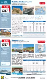 Gazetka promocyjna Lidl - Juli Reise-Highlights - Gazetka - ważna od 31.07 do 31.07.2023 - strona 14 - produkty: auer, bett, Brei, buch, chia, diadem, eis, Elan, elle, inklusivleistungen, Kinder, kreuzfahrten, mars, Nordsee, reis, reiseveranstalter, rwe, Sport, Ti, uhr, vita, weihnachten