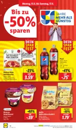 Gazetka promocyjna Lidl - Aktionsprospekt - Gazetka - ważna od 17.06 do 17.06.2023 - strona 12 - produkty: barilla, dessert, ehrmann, Ehrmann Grand Dessert, ndk, Ofen, pepsi, pizza, Schal, Schale, steinofen, Ti