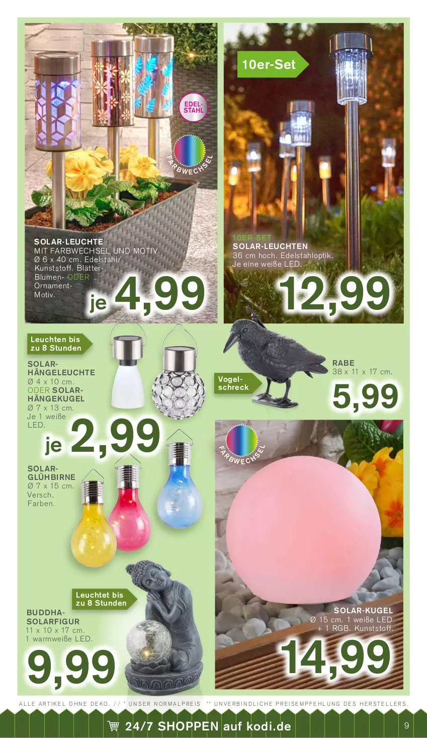 Aktueller Prospekt Kodi - Prospekte - von 30.04 bis 05.05.2022 - strona 9 - produkty: blume, blumen, Buddha, edelstahl, eis, elle, Hängeleuchte, Kugel, Leuchte, leuchten, reis, teller, Ti