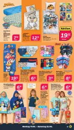 Gazetka promocyjna Netto - Woche 25 - Gazetka - ważna od 22.06 do 22.06.2024 - strona 19 - produkty: Bad, Bau, baumwolle, bett, bettwäsche, Cap, ehrmann, eis, Eiskönigin, Elan, gin, handtuch, Kinder, leggings, LG, pantolette, pantoletten, Paw Patrol, Ria, rwe, sac, schlafsack, shorts, shorty, slip, slips, socken, spannbettlaken, Ti, tuc, wolle