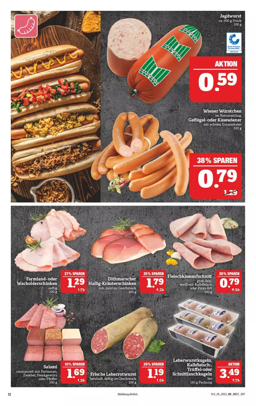 Aktueller Prospekt Marktkauf - Prospekt - von 30.01 bis 05.02.2022 - strona 16 - produkty: aufschnitt, eis, fleisch, fleischkäse, Geflügel, gewürz, jagdwurst, Kalbfleisch, Käse, kräuter, Kugel, leberwurst, mac, natur, pizza, Rotwurst, schinken, schnittlauch, steak, tee, Ti, Trüffel, wiener, wurst, zwiebel