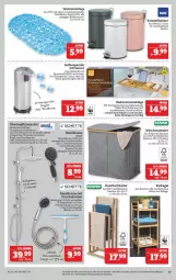 Gazetka promocyjna Marktkauf - Prospekt - Gazetka - ważna od 05.02 do 05.02.2022 - strona 33 - produkty: Bad, Badewanne, Badregal, bambus, brause, Brei, buch, Duschsäule, edelstahl, eimer, eis, elle, flüssigseife, handbrause, handtuch, Handtuchhalter, kosmetik, kosmetikeimer, Lotion, passend für alle, regal, reis, rwe, Schal, Schale, schlauch, Seife, seifenspender, tablet, teller, Ti, tisch, tuc, uhr, vita, Wanne, wein