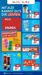 Gazetka promocyjna AldiSud - NÄCHSTE WOCHE - Gazetka - ważna od 10.02 do 10.02.2024 - strona 6 - produkty: aldi, biscotto, burger, chips, cola, cookie, cookies, drink, ecco, eis, eistee, elle, flasche, frischkäse, frucht, getränk, gin, joghur, joghurt, Käse, Körniger Frischkäse, Mixgetränk, pfirsich, reis, rosato, snack, snacks, Sun Snacks, tee, Ti, tonic, vodka