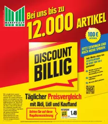 Gazetka promocyjna Marktkauf - Prospekt - Gazetka - ważna od 27.04 do 27.04.2024 - strona 1 - produkty: aktionspreis, aldi, angebot, angebote, deka, discount, eis, gutschein, nivea, regal, reis, Ti, ZTE