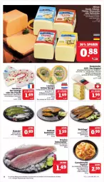 Gazetka promocyjna Marktkauf - Prospekt - Gazetka - ważna od 27.04 do 27.04.2024 - strona 14 - produkty: Bau, braten, butter, butterkäse, chili, deutscher schnittkäse, dressing, edamer, eis, emmentaler, filet, fisch, französischer weichkäse, frischfisch, garnelen, gin, gouda, grüner spargel, hartkäse, holländischer schnittkäse, Käse, kokos, kokosmilch, lachs, lachsfilet, Makrele, milch, mozzarella, natur, nuss, reis, rel, salat, schnittkäse, schweizer hartkäse, seelachsfilet, spargel, Ti, Tilsiter, weichkäse, ZTE