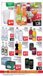 Gazetka promocyjna Marktkauf - Prospekt - Gazetka - ważna od 27.04 do 27.04.2024 - strona 24 - produkty: aktionspreis, Alwa, auer, cola, deka, drink, eis, energy drink, flasche, gerolsteine, gerolsteiner, gin, ginger, ginger ale, LG, limo, limonade, mineralwasser, monster, Nektar, nuss, reis, saft, Staatl. Fachingen, steiner, thomas henry, Ti, tonic, tonic water, valensina, vitrex, vöslauer, wasser, Wild, wild berry, ZTE