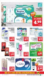 Gazetka promocyjna Marktkauf - Prospekt - Gazetka - ważna od 27.04 do 27.04.2024 - strona 27 - produkty: creme, eis, flasche, haarspray, lack, O.b., Pflegecreme, procomfort, reis, schaumfestiger, shampoo, Tampon, tampons, Tasche, taschen, taschentücher, Ti, tücher, ZTE