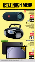 Gazetka promocyjna Marktkauf - Prospekt - Gazetka - ważna od 27.04 do 27.04.2024 - strona 30 - produkty: akku, bluetooth-lautsprecher, deka, eis, lautsprecher, Mp3, nuss, Radio, reis, Ria, Samsung, Schal, tablet, Ti, usb, wasser