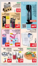 Gazetka promocyjna Marktkauf - Prospekt - Gazetka - ważna od 27.04 do 27.04.2024 - strona 35 - produkty: bambus, brita, decke, Deckel, drink, edelstahl, Einfülltrichter, eis, eiswürfel, elle, filterkartuschen, flasche, Gläser, gsw, Maxtra, montana, pizza, Schal, Schale, Sprudel, spülmaschinen, ssd, teller, Ti, tisch, wasser, wasserfilter, wassersprudler, whisky, würfel