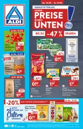 Gazetka promocyjna Aldi Nord - Aldi-Vorschau - Gazetka - ważna od 19.03 do 19.03.2022 - strona 1 - produkty: aldi, beutel, bresso, butter, chips, choco fresh, creme, crunchips, dallmayr, datteltomaten, Duftkerze, eis, espresso, ferrero, frischkäse, frischkäsezubereitung, gin, haselnuss, Haselnusscreme, Holz, Käse, kerze, Kinder, Kinder Choco fresh, landliebe, lorenz, milch, nuss, reis, Schal, Schale, schoko, schokolade, Streichzart, süsswaren, Ti, tomate, tomaten, vollmilch, ZTE