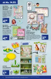 Gazetka promocyjna Aldi Nord - Aldi-Vorschau - Gazetka - ważna od 19.03 do 19.03.2022 - strona 12 - produkty: Blüte, dekoration, eier, elle, erde, fenster, Garten, Germ, gin, Girlande, heitmann, Holz, Körbchen, Kranz, Kreide, Kreidemarker, Lusti, papier, Papiertüte, teller, Ti, Tüte, Wichtel, ZTE