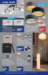 Gazetka promocyjna Aldi Nord - Aldi-Vorschau - Gazetka - ważna od 19.03 do 19.03.2022 - strona 18 - produkty: aufbewahrungsbox, Bau, decke, Deckel, deckenleuchte, dell, eis, elle, gin, Lampe, Lampenschirm, latte, led-licht, leds, Leuchte, leuchtmittel, LG, lightzone, Mode, reis, Ria, stehleuchte, Ti, ZTE