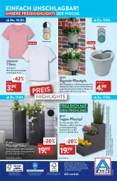 Gazetka promocyjna Aldi Nord - Aldi-Vorschau - Gazetka - ważna od 19.03 do 19.03.2022 - strona 36 - produkty: aldi, angebot, auto, bohne, drucker, eis, Engel, gin, kerze, magazin, papier, pflanze, pflanzen, Pflanztopf, reis, resa, Ria, shirt, shirts, T-Shirt, telefon, Ti, topf, up2fashion, ZTE