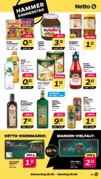 Gazetka promocyjna Netto - Woche 39 - Gazetka - ważna od 30.09 do 30.09.2023 - strona 23 - produkty: after eight, eintopf, erde, frucht, fruchtgummi, gin, ginger, haribo, ketchup, konfitüre, kräuter, kräuterlikör, likör, mint, nutella, orange, tee, Ti, tomate, tomaten, tomatenketchup, tonic, topf, volvic