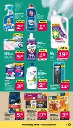 Gazetka promocyjna Netto - Woche 39 - Gazetka - ważna od 30.09 do 30.09.2023 - strona 31 - produkty: Alwa, Always, ariel, ariel waschmittel, Bad, bio, eis, febreze, felix, gillette, hundesnack, hundesnacks, kraft, küche, Küchen, lufterfrischer, mac, mach3, Meister, meister proper, Nassnahrung, pril, Rauch, reiniger, rwe, shampoo, sheba, slip, slipeinlagen, snack, snacks, Softlan, spülmittel, Ti, Trockennahrung, vita, vitakraft, waschmittel, weichspüler, whiskas