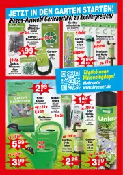 Gazetka promocyjna  - Prospekte - Gazetka - ważna od 21.02 do 21.02.2026 - strona 3 - produkty: Draht, eis, Garten, Gießkanne, Holz, kissen, knallerpreis, leine, mac, messer, natur, pflanze, pflanzen, reis, säge, Ti, WICK