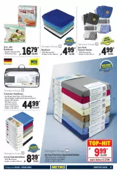 Gazetka promocyjna Metro - NonFood - Gazetka - ważna od 09.02 do 09.02.2022 - strona 17 - produkty: Bau, baumwolle, bett, daunen und federn, geschirr, geschirrtücher, handtuch, heimtextilien, jersey spannbettlaken, kissen, kopfkissen, spannbettlaken, Ti, top-hit, tuc, tücher, wolle