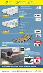 Gazetka promocyjna Lidl - Wochen-Highlights im Onlineshop - Gazetka - ważna od 14.08 do 14.08.2022 - strona 7 - produkty: asti, auer, Bau, bett, bettkasten, boxspringbett, decke, eis, federkern, federkernmatratze, Hela, Holz, kaltschaummatratze, Kenzo, kernmatratze, komfortschaummatratze, korb, latte, lattenrost, LG, Liege, matratze, matratzen, meradiso, ndk, ring, Schaummatratze, Ti, tisch, topper, und bettkasten