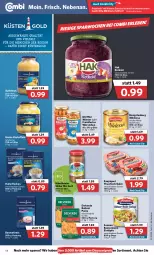 Gazetka promocyjna Combi - Prospekte - Gazetka - ważna od 26.02 do 26.02.2022 - strona 14 - produkty: angebot, angebote, apfel, apfelmus, auer, basmati, bio, buitoni, buitoni pasta, discount, eintöpfe, eis, erde, fisch, frankfurter, hafer, haferflocken, händlmaier, hengstenberg, kartoffel, kartoffeln, Kraut, küstengold, pasta, reis, rotkohl, salat, saupiquet, senf, thunfisch, Ti, wein, wiener, würstchen, zucker