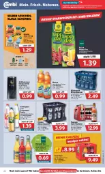 Gazetka promocyjna Combi - Prospekte - Gazetka - ważna od 26.02 do 26.02.2022 - strona 20 - produkty: Alwa, angebot, angebote, bier, bio, bionade, coca-cola, cola, discount, drink, eis, energy drink, Extaler, flasche, granini, Happy Day, Hefe, küstengold, lack, mineralwasser, Nestea, Paula, paulaner, Rauch, reis, schweppes, Ti, wasser