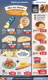 Gazetka promocyjna Combi - Prospekte - Gazetka - ważna od 26.02 do 26.02.2022 - strona 7 - produkty: angebot, angebote, backwaren, baguette, baguettes, berliner, brot, brötchen, creme, deutscher schnittkäse, doppelrahmstufe, eis, elle, feta, Fladenbrot, französischer weichkäse, frischkäse, géramont, gut von holstein, holländischer schnittkäse, Käse, Nordsee, Ofen, pfeffer, reis, roggenbrötchen, schnittkäse, schoko, Spezi, steinofen, stube, Ti, uhr, vanille, weichkäse, wurst, zitrone, zitronen