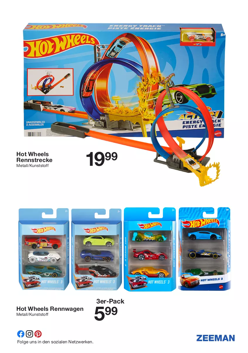 Aktueller Prospekt Zeeman - Prospekte - von 09.11 bis 15.11.2024 - strona 7 - produkty: Hot Wheels, LG